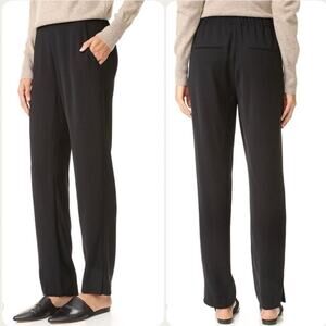 Vince Women's Crepe Lounge Pant Pull on in Black M